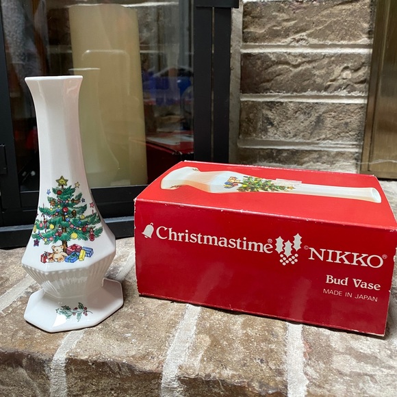 NIKKO Ceramic Bud Vase Porcelain Vase Fine China - Picture 6 of 7